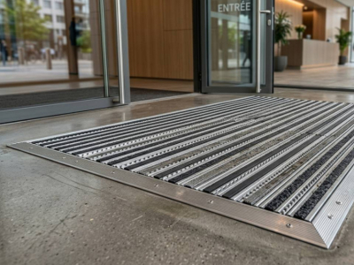 Tapis aluminium gomme, brosse ou reps : quel insert choisir ?